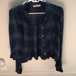 Cropped Flannel